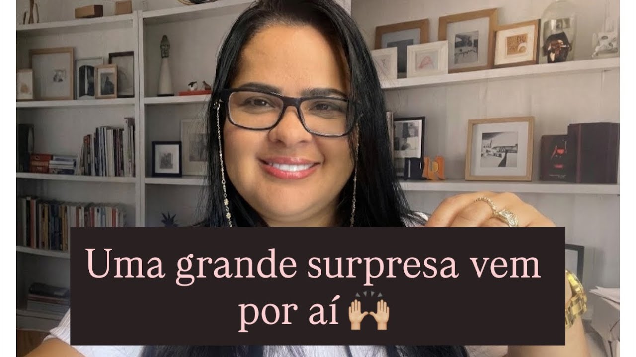 Uma grande surpresa vem por aí sua🙌🏼 06/03