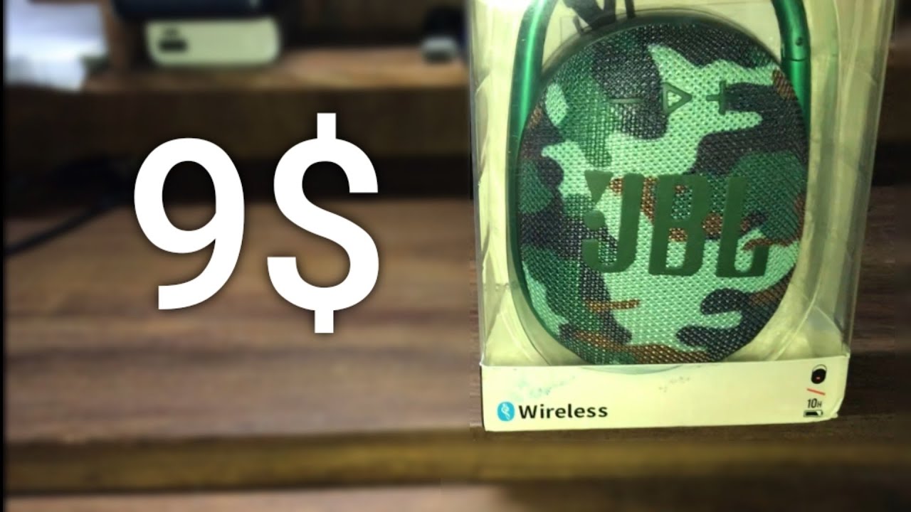 JBL Clip 4, FOR 9 DOLLARS?! [Cheap Fake JBL Clip 4 Short Unbox & Test]