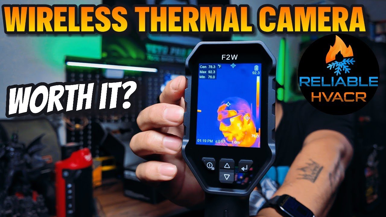 Can a Wireless Thermal Camera Help You? HSFTOOLS F2W