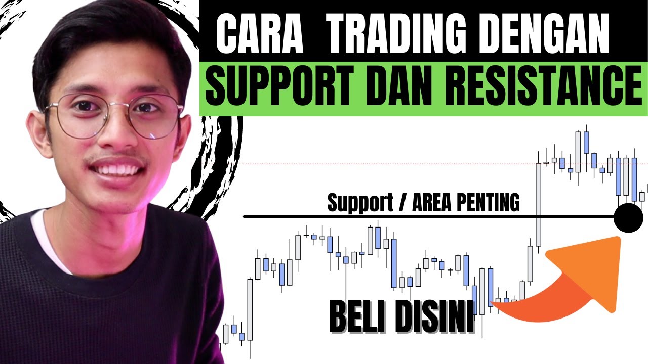 Cara trading dengan support dan resistance (Area Penting)