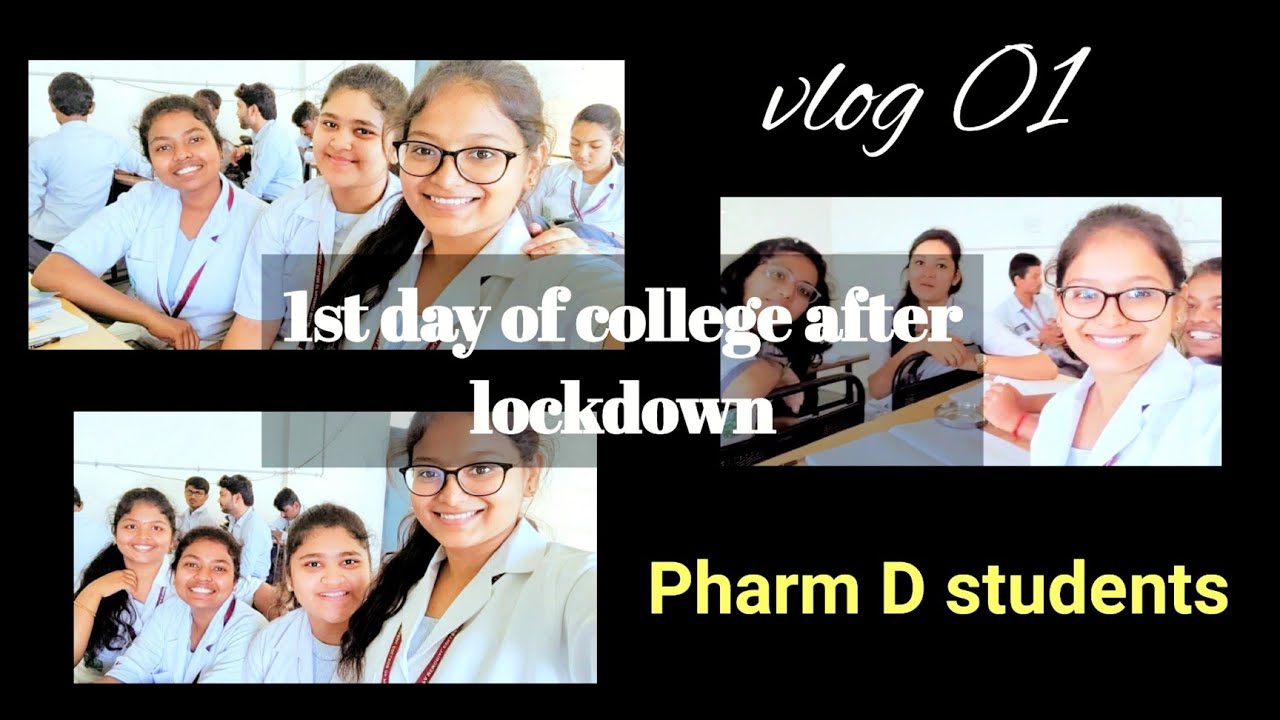 1st day of college after lockdown | Vlog | Doctor of Pharmacy | Akshatha Surpur