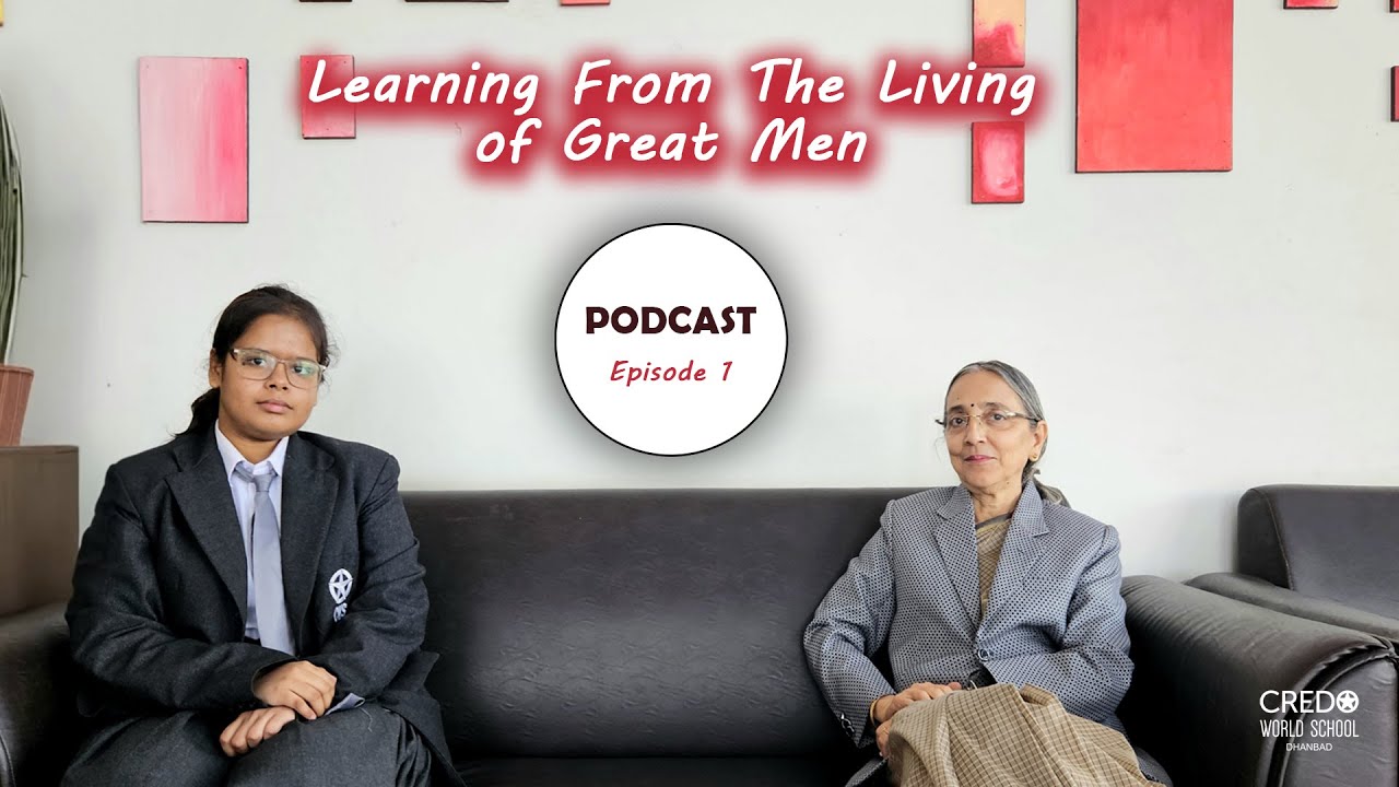 Learning from the living of great men.