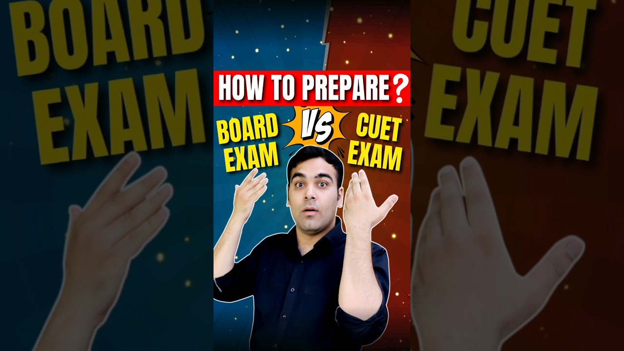 CUET vs BOARDS How To Prepare 🤯🔥  #shorts