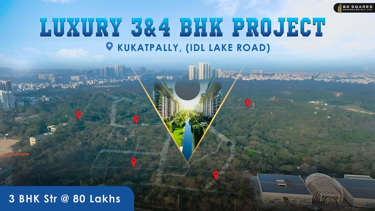 🔥Ultra Luxury 3&4BHK Flats at GOCL Land Kukatpally Hyderabad | Prime Investment Near HI TECH City! 🚀
