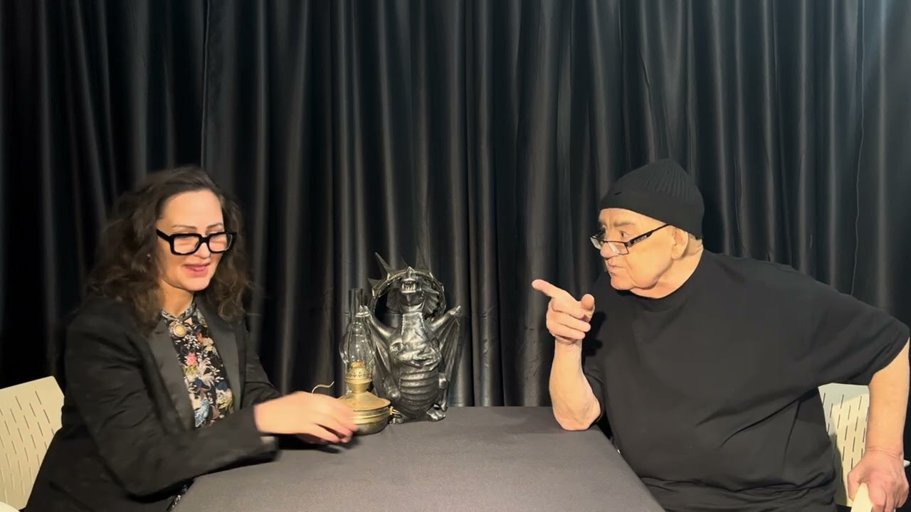 «ЗаКулисами» Валерий Магдьяш и НаташА Кузьмина (Джамшут из «Наша Раша»)часть 1 (скучная)