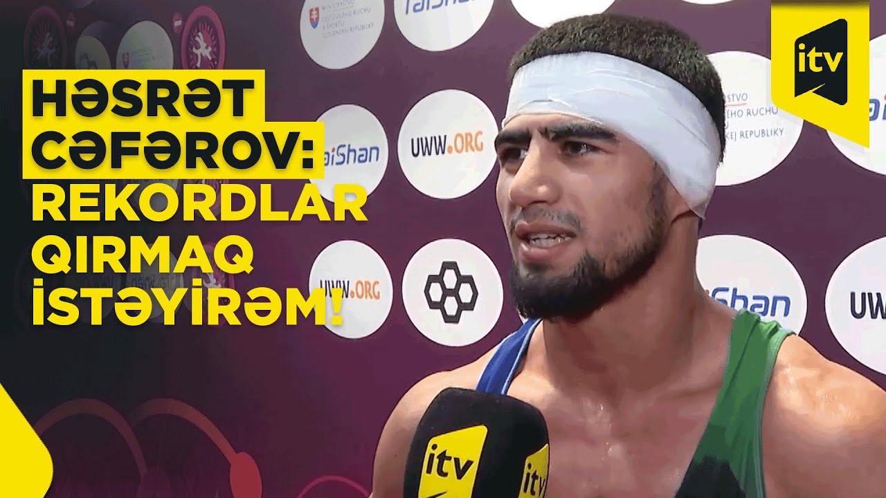 Üçqat Avropa çempionu Həsrət Cəfərovun qələbə təəssüratları