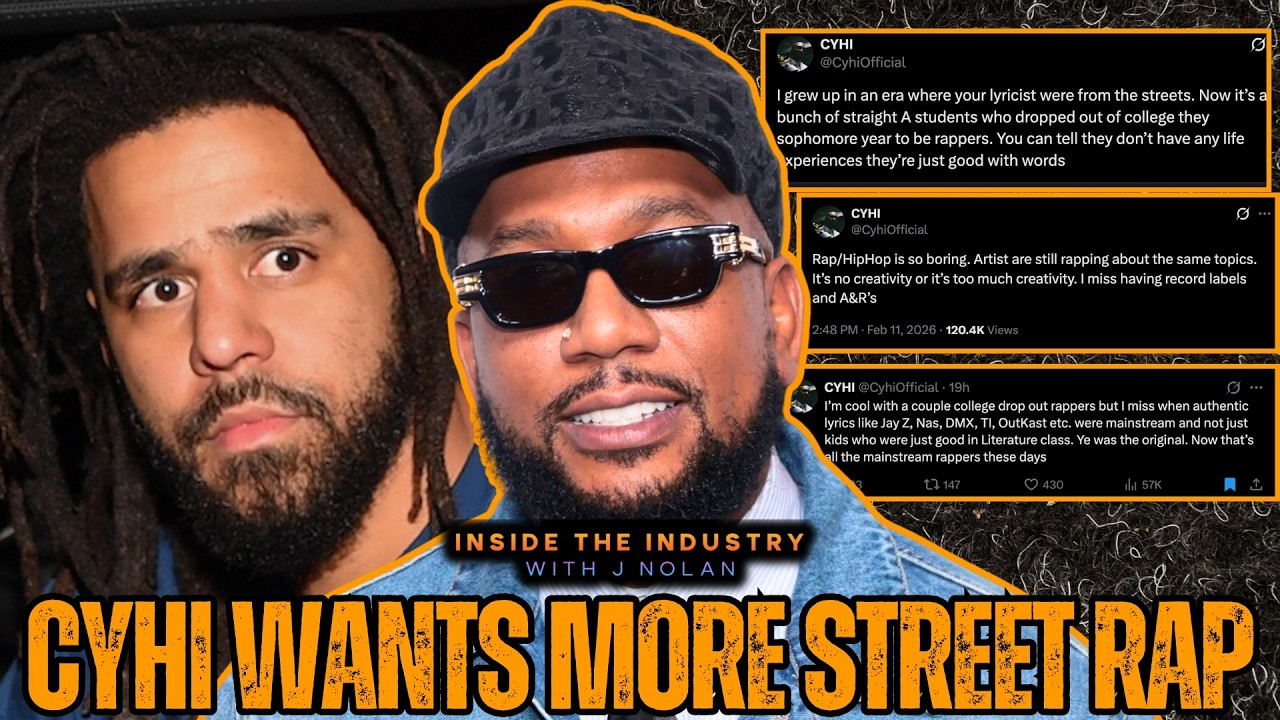 CyHi Calls for More Street Rap to Go Mainstream & Fans Suspect J. Cole Shade