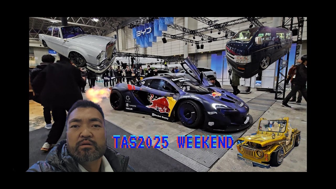 Lowdown then Tokyo Auto Salon TAS2025 then Wonder Hardcore Nikko ローダウンからのオートサロンからの日光ワンダー走 MADMAC