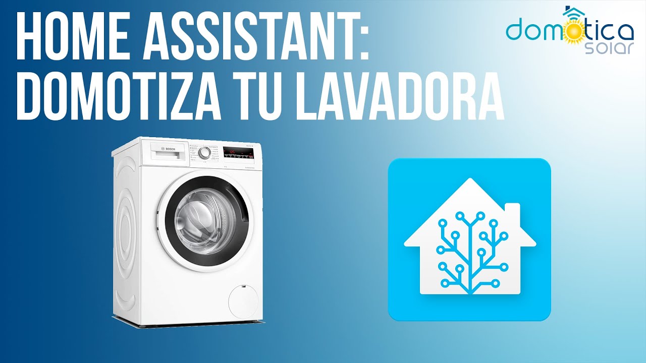 Home Assistant: Domotiza tu lavadora, te avisa cuando acaba!!