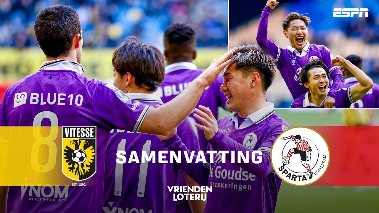 JAPANS DUO en Pelle CLEMENT vergroten PROBLEMEN VITESSE 🇯🇵🌟 | Samenvatting Vitesse - Sparta