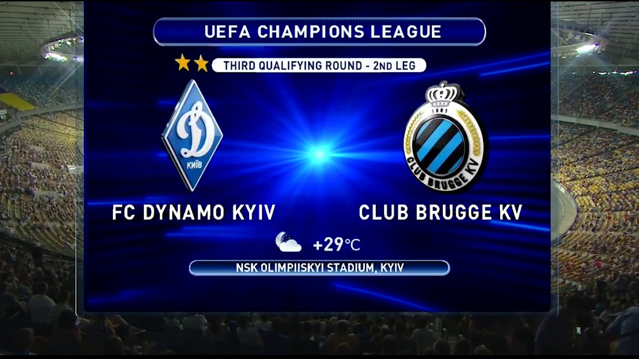 Dynamo de Kiev 3x3 Club Brugge - Champions League - 13/8/2019