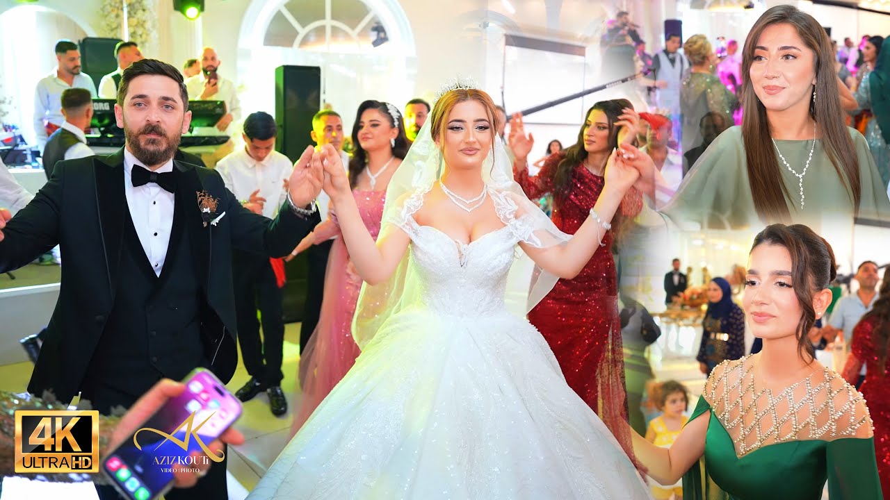 Daweta / Hajar & Roua : رقص شيخاني فنان رزكار اوسكان #kurdischehochzeit @rezgaroskan9712