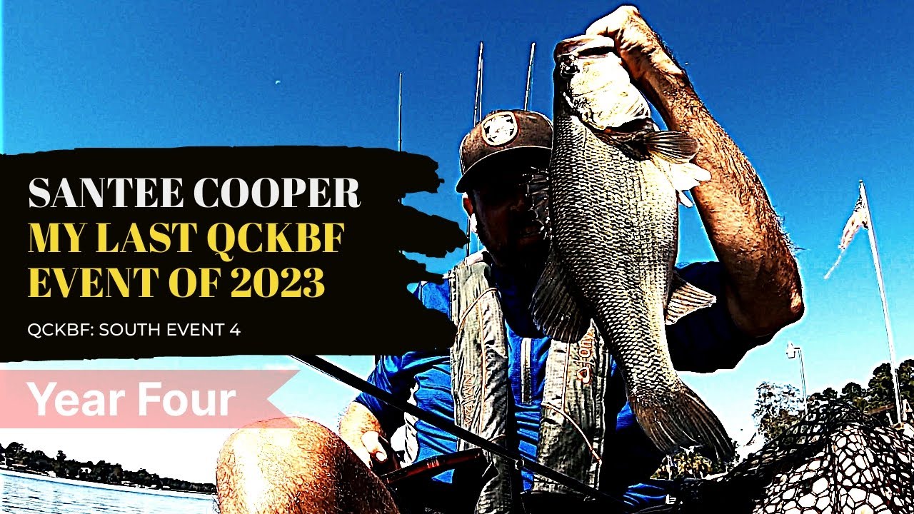 QCKBF South Event 4: Santee Cooper Kayak Bass Fishing - October Fall Bass Fishing