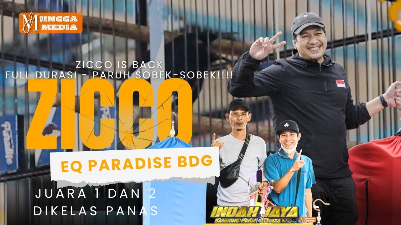 KACER ZICCO IS BACK | VOLUME TEMBUS | JADI TONTONAN KARENA KUALITASNYA YANG SANGAT MEWAH!!!