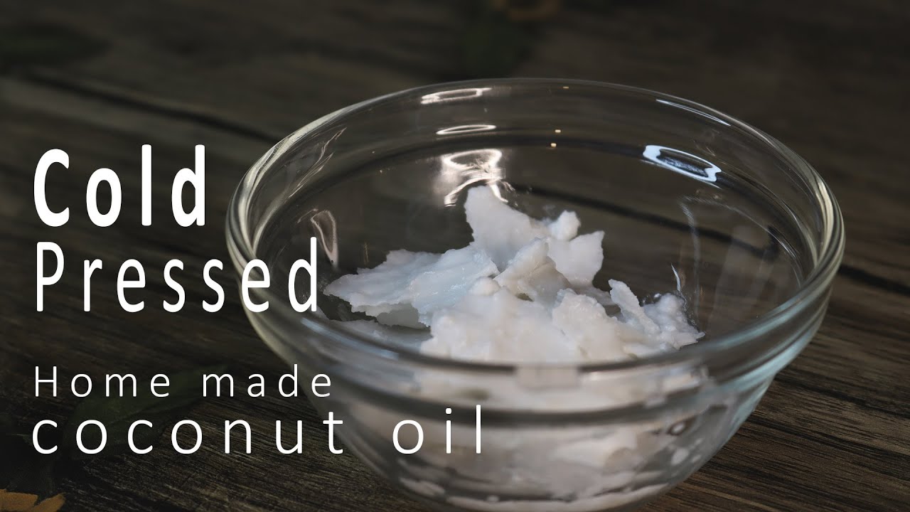 How to make cold pressed 🌴 coconut oil - Home made Coconut Oil in Bangla || James Baroi