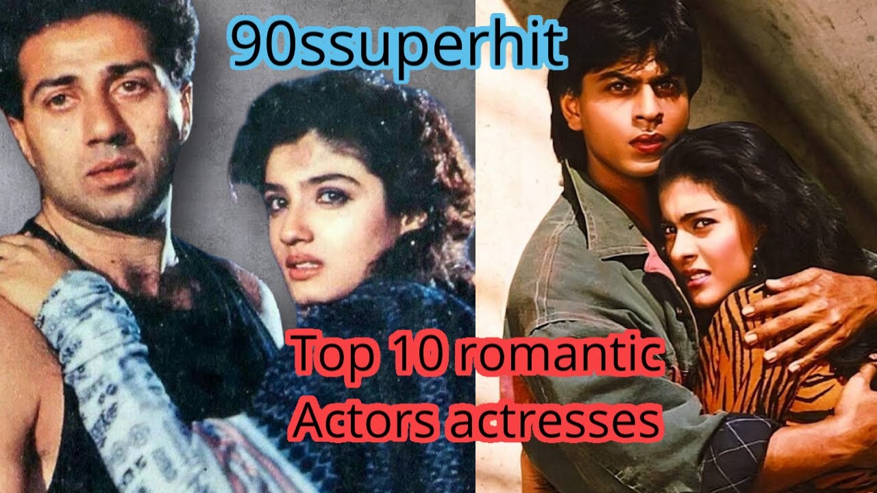 90s Bollywood famous romantic actors actresses | 90s hit Jodi | old memories for 90s 