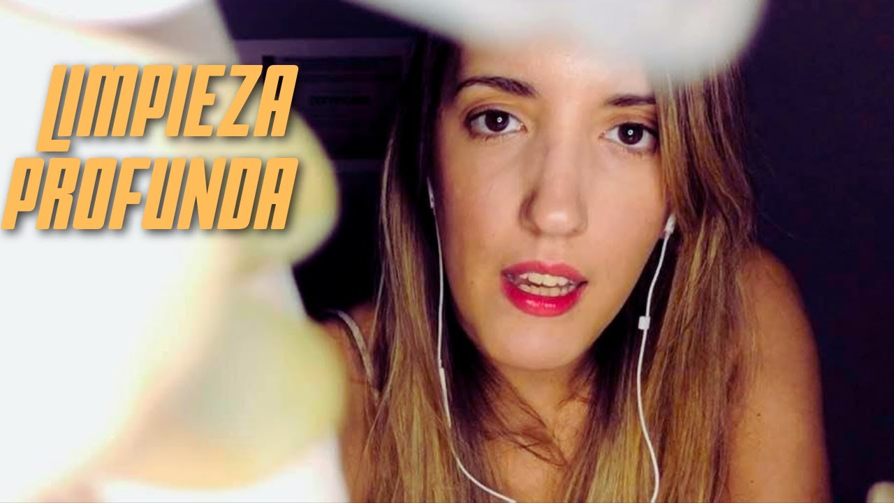 ASMR - LIMPIEZA de OÍDOS cosquilloso - en Español