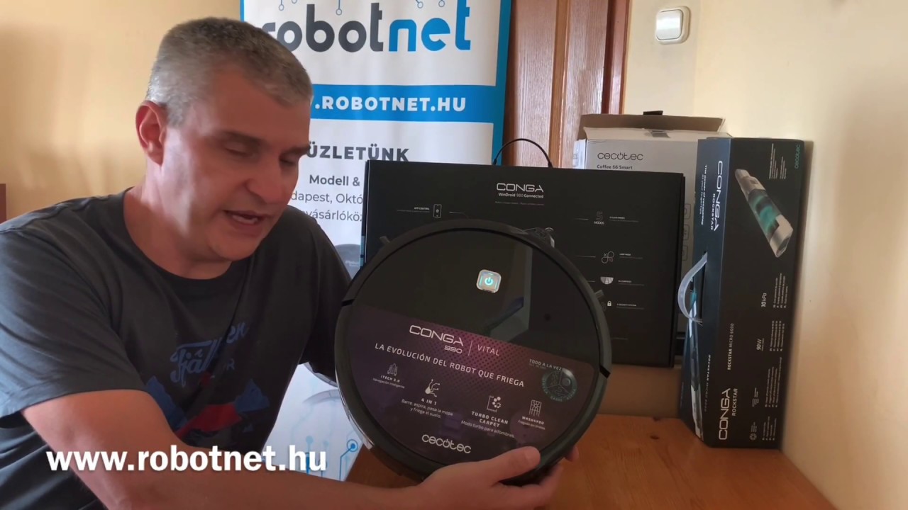 Conga 990 robotporszívó