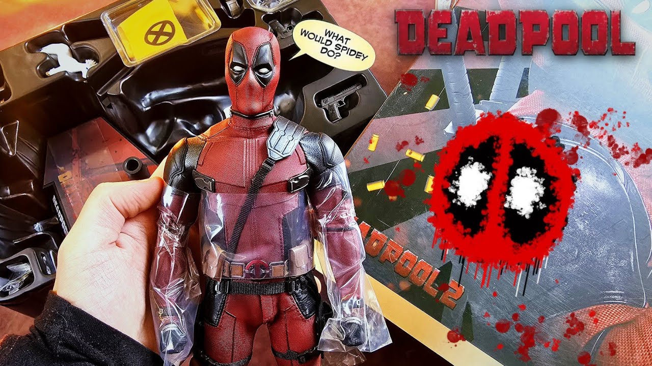 Hot Toys Deadpool 2 1/6 Scale Action Figure Unboxing Review