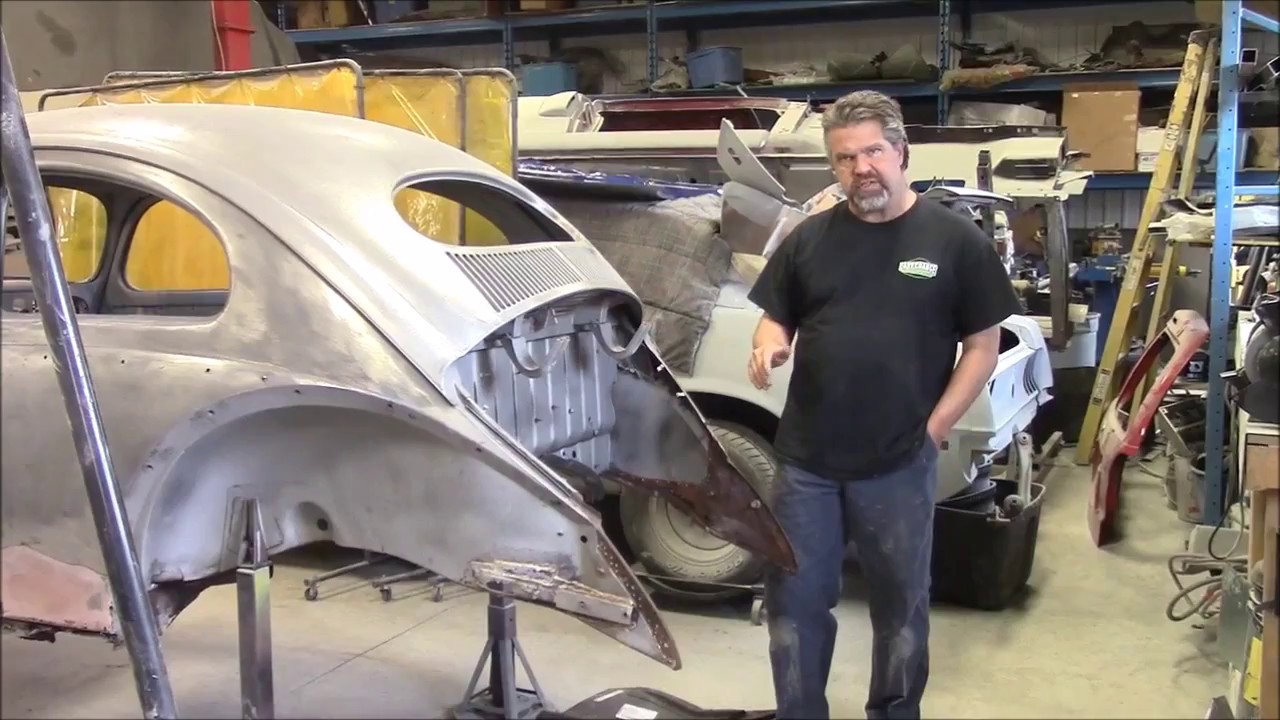 1956 Volkswagen Oval Window Restoration Update,  Rear Apron Area, lastchanceautorestore com