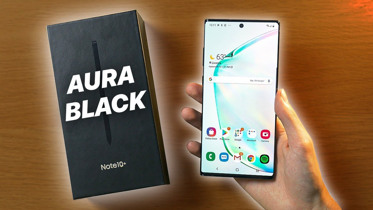 Galaxy Note 10+ | Unboxing and Setup! | Aura Black