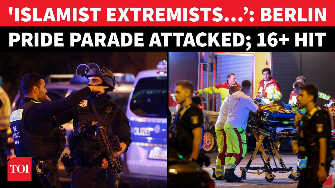 16+ Casualties In Berlin; Pride Parade Turns Bloody As Man Tied To &lsquo;Islamist Circles&rsquo; Attacks