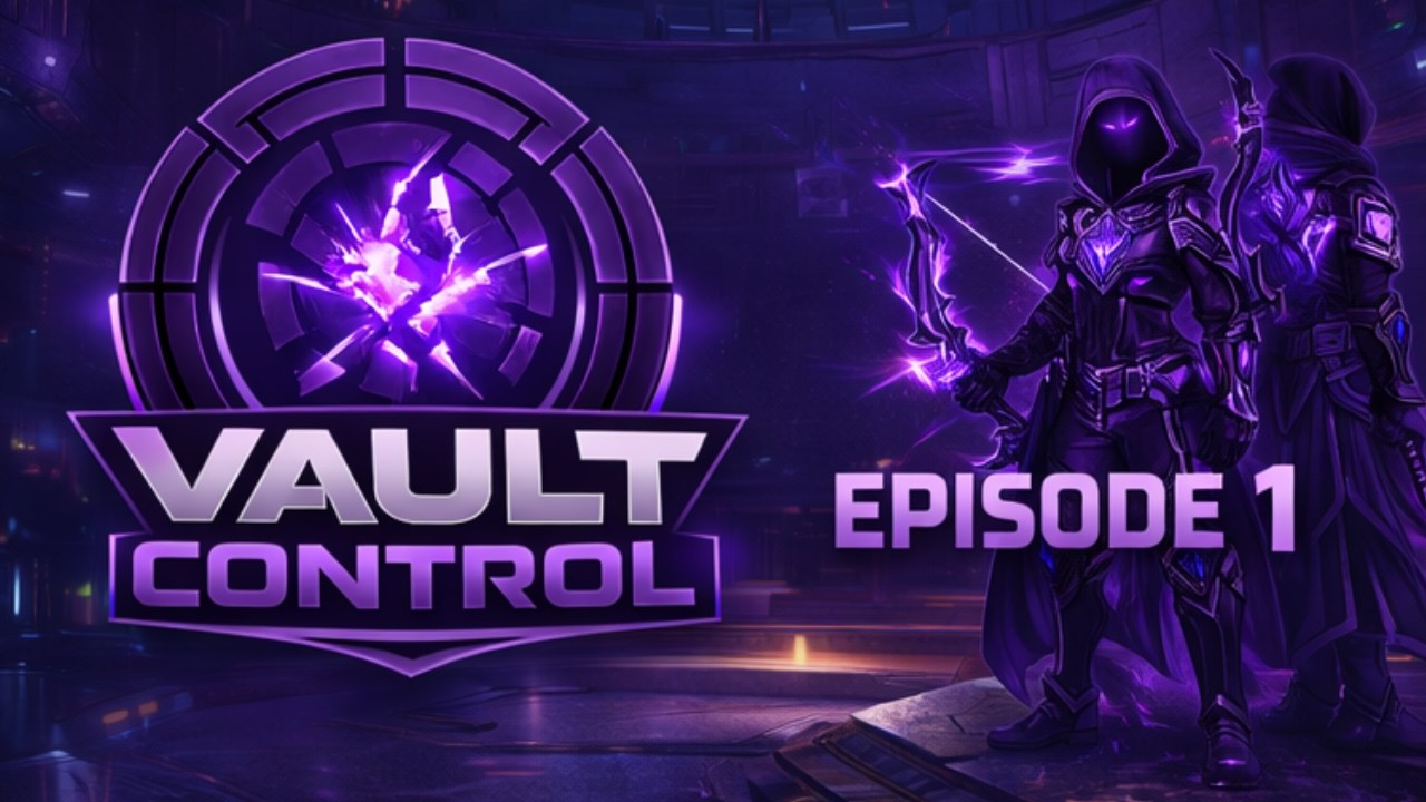 Vault Control - PILOT episode (MIC problems) unedited VOD from LIVE stream