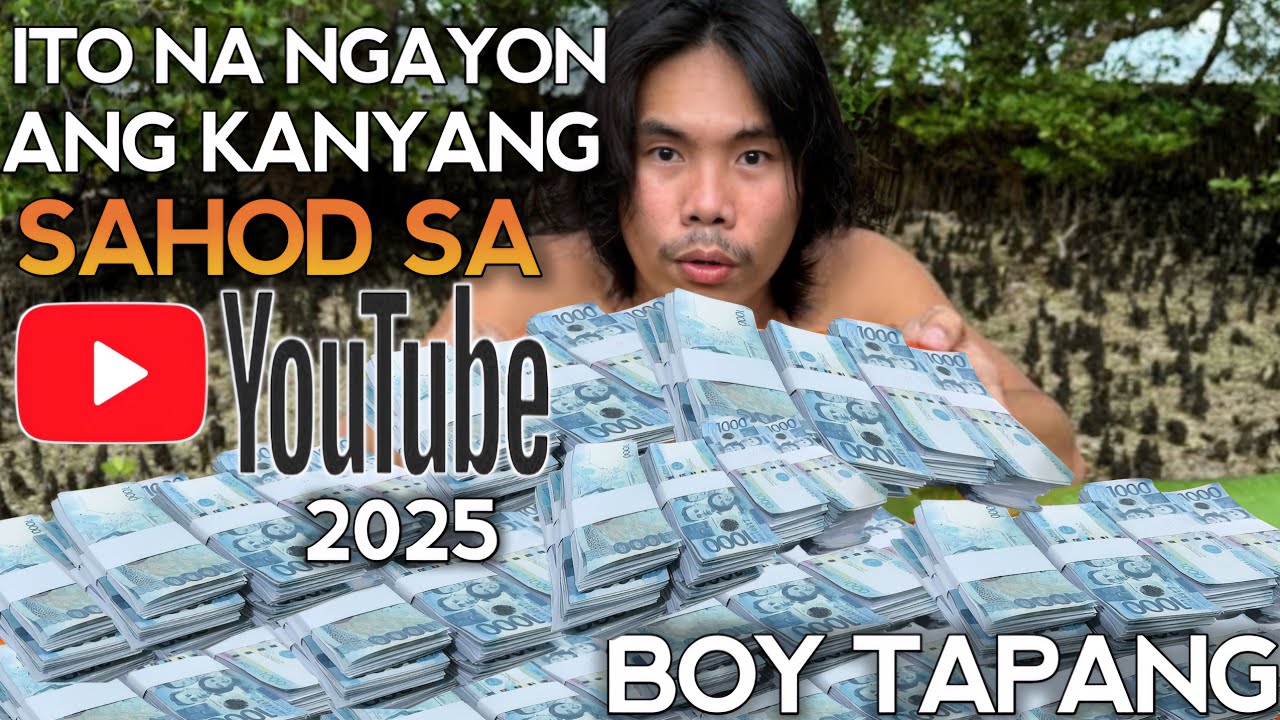 NEW! Boy Tapang, Ito na ngayon ang kanyang sahod sa YouTube 2025 | Estimated Review