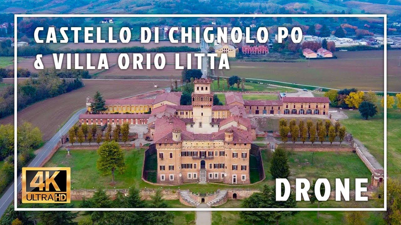 Castello di Chignolo Po & Villa di Orio Litta - DRONE