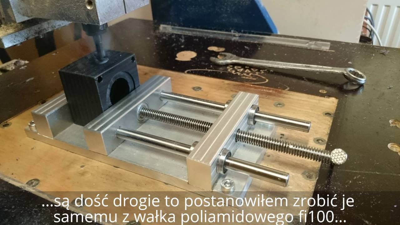 Budowa amatorskiej frezarki CNC