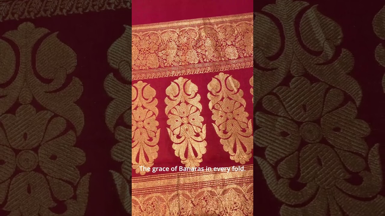Banaras Katan saree✨ Timeless elegance #BanarasiSaree #LuxurySaree #SVSilks #KatanSilk