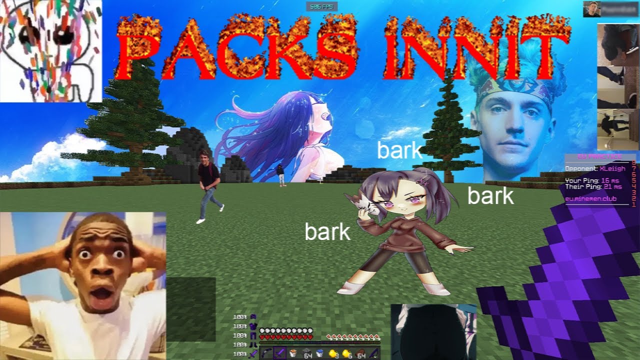 Minecraft UHC resource pack folder (2022 version) 😱