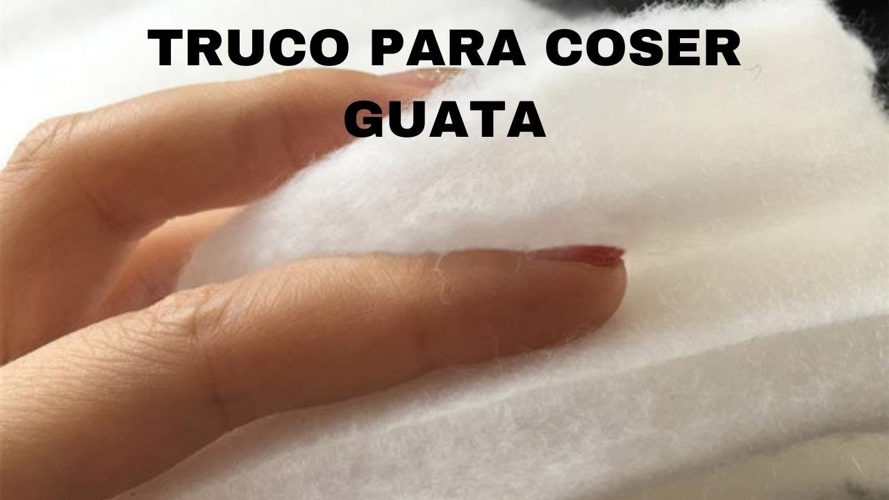 NUEVO TRUCO PARA COSER GUATA  / TUTORIAL DE COSTURA