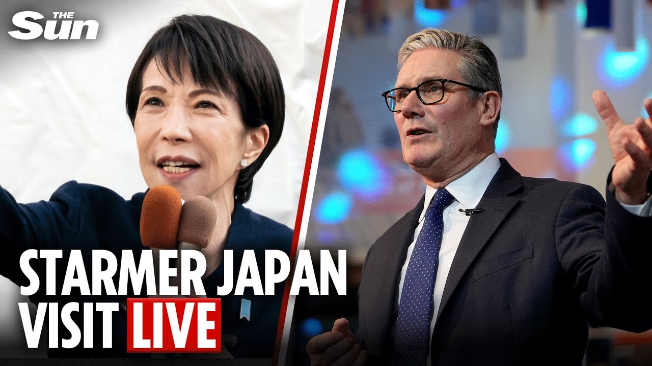 LIVE: Keir Starmer visits Japan for talks with PM Sanae Takaichi