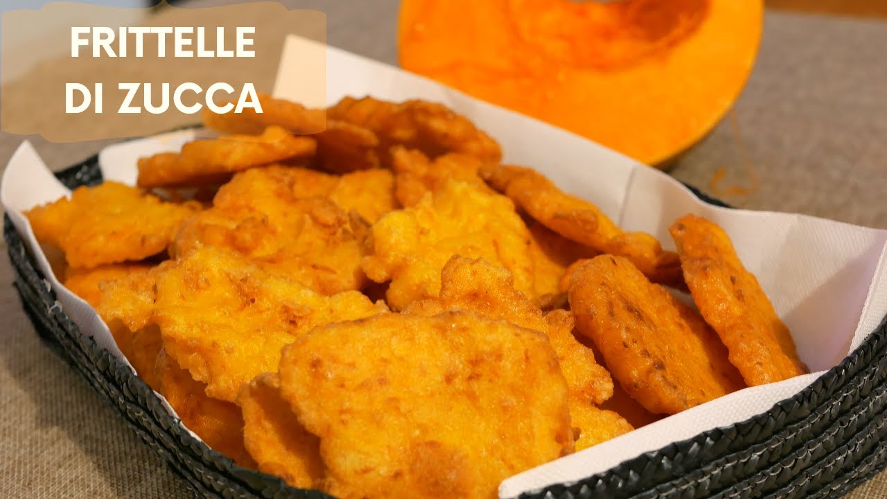 QUESTE FRITTELLE VI FARANNO INNAMORARE | FRITTELLE DI ZUCCA | RICETTA FACILE E VELOCE