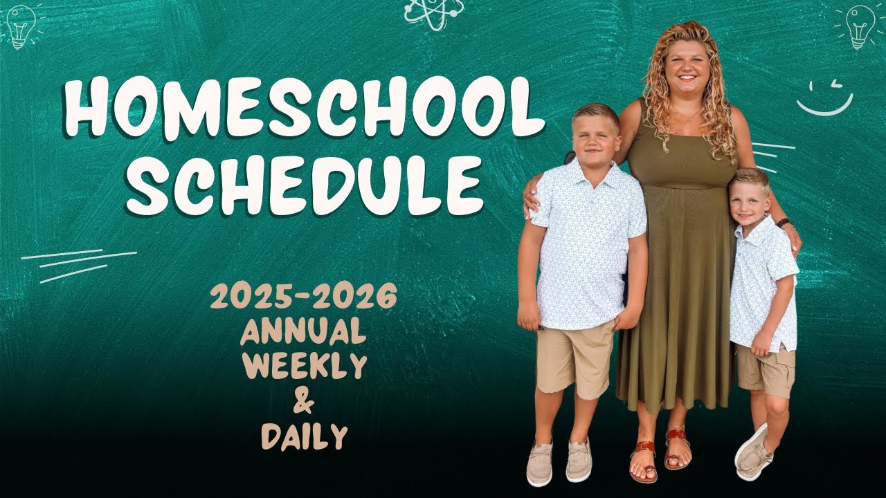 Our Homeschool Schedule || 2025-2026