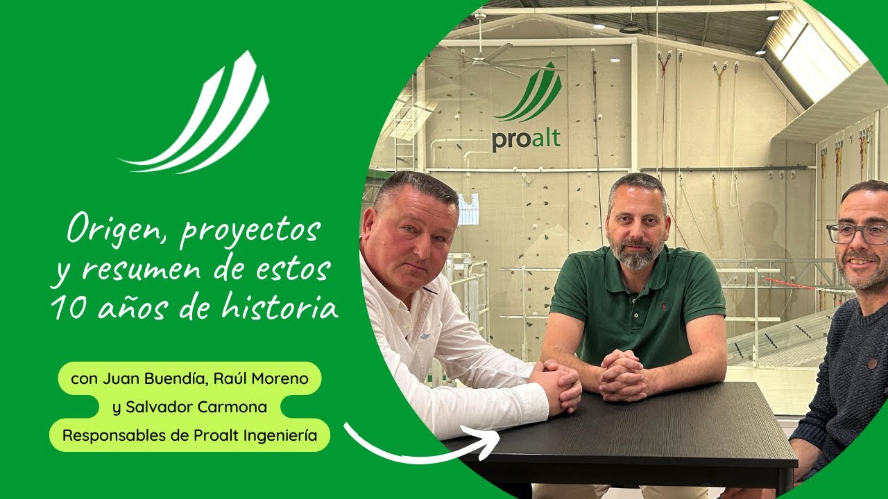 Origen, proyectos y resumen de estos 10 años de historia - Proalt Ingeniería