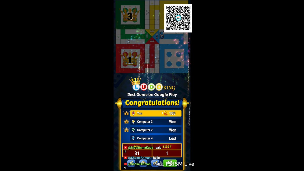 ludo king match with friends and hard game play #live #world #ludoking