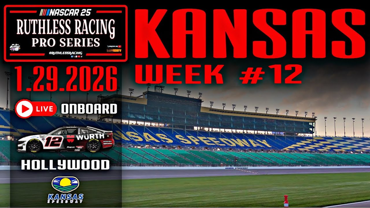 Ruthless Racing's NASCAR 25 Pro Series at Kansas