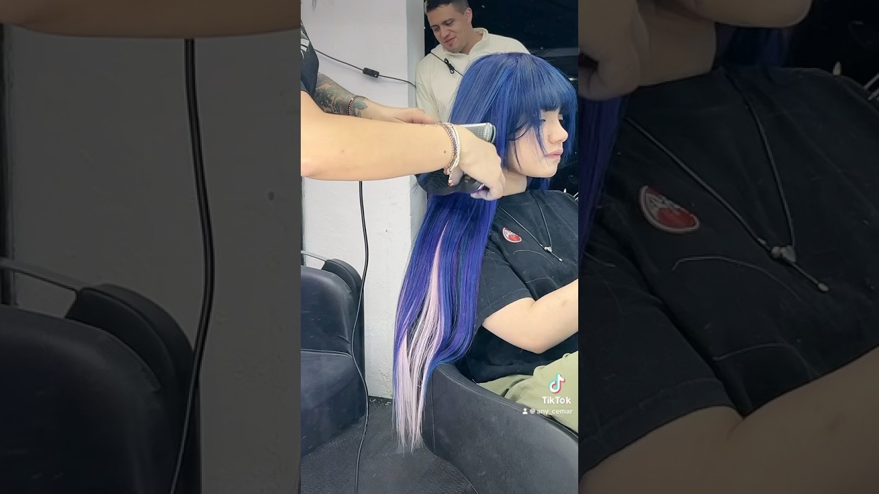 Cabello inspirado en anime #anycemar #anime
