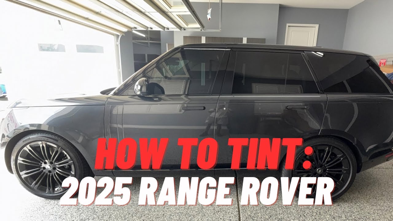 Как тонировать: Range Rover 2025 года