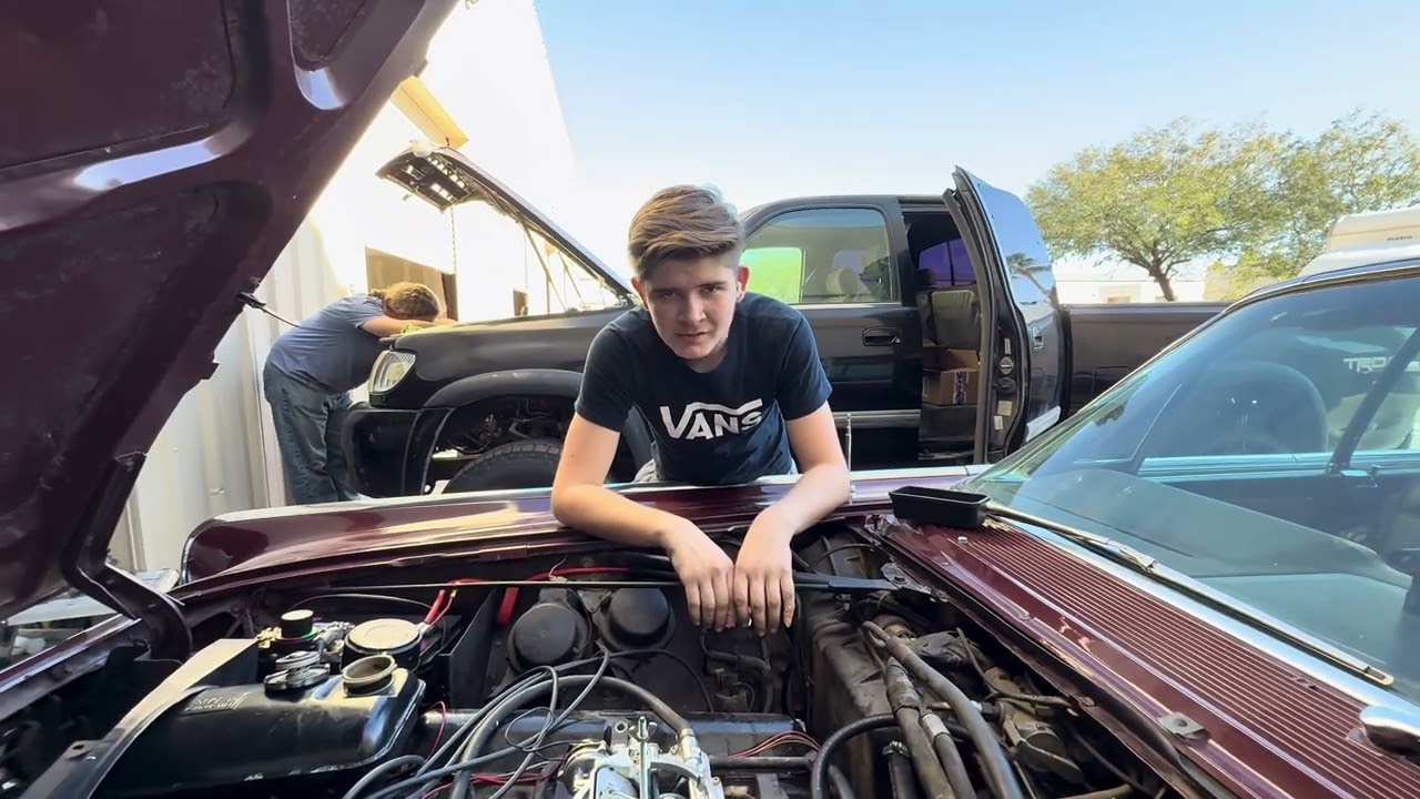 Steven & Barry's 1963 Lincoln Continental - Heater hoses; radiator in, pressure testing system