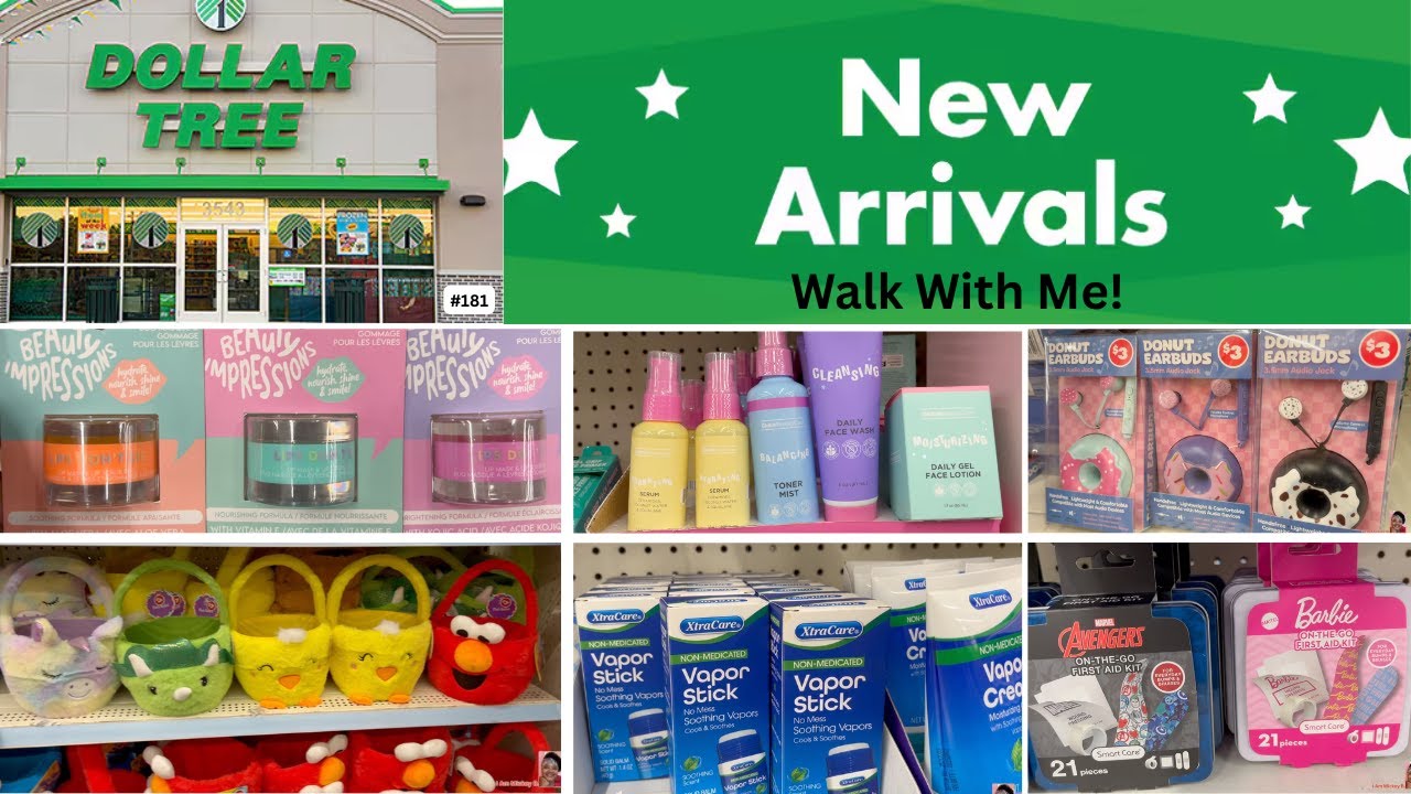 Dollar Tree - No Talk/Walk With Me - See The Latest Arrivals!