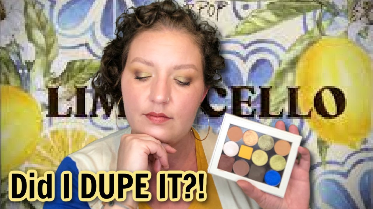 #widdio WHEN IN DOUBT DUPE IT OUT | ColourPop Limoncello Palette