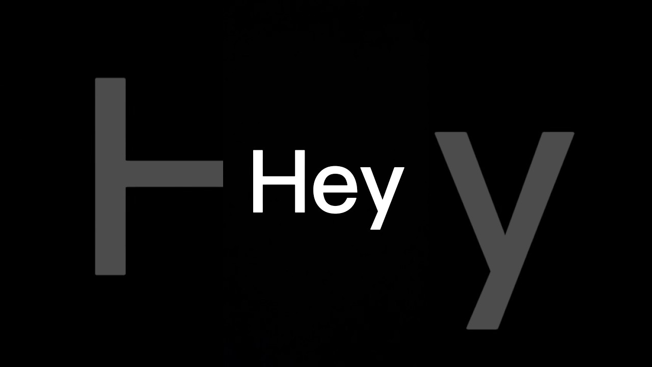 Hey 👋 Hi 👋