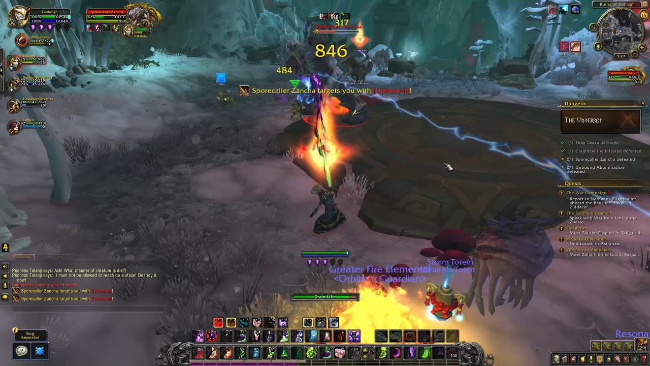 BFA Beta | WoW Battle For Azeroth Dungeon: The Underrot