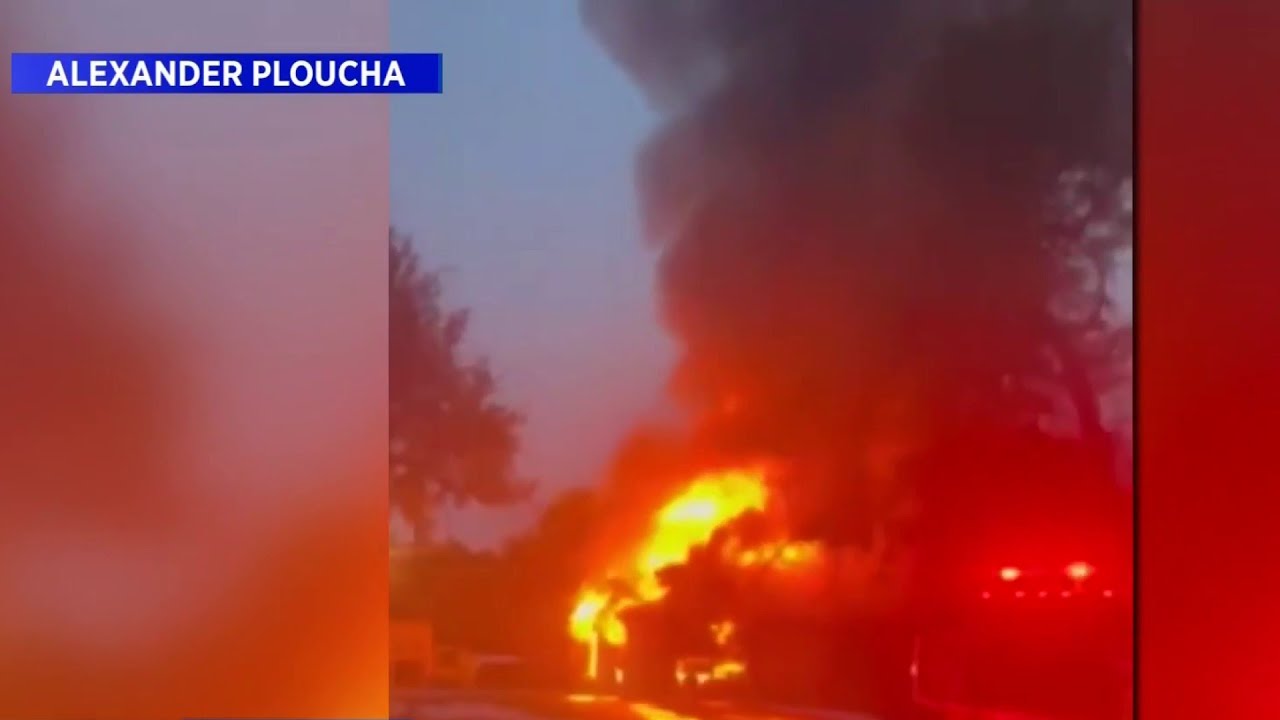 Fire guts home hours after Houston family gets power back after Beryl