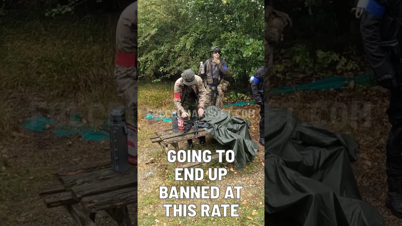Я спрятал мину в его страйкбольном комплекте (AIRSOFT) 