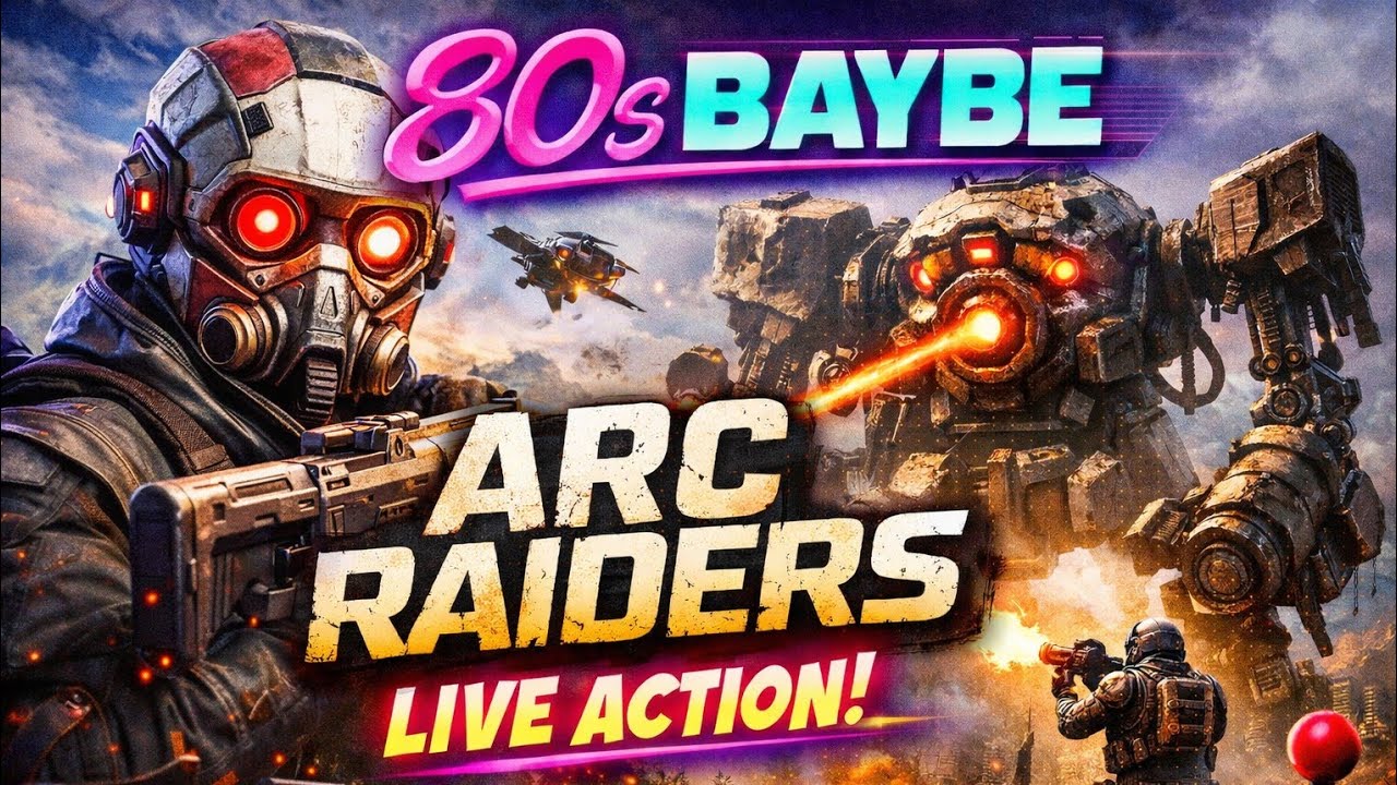 ARC RAIDERS LIVE GAMEPLAY 🔥 | 80sBaybe Reaction, Combat & Survival