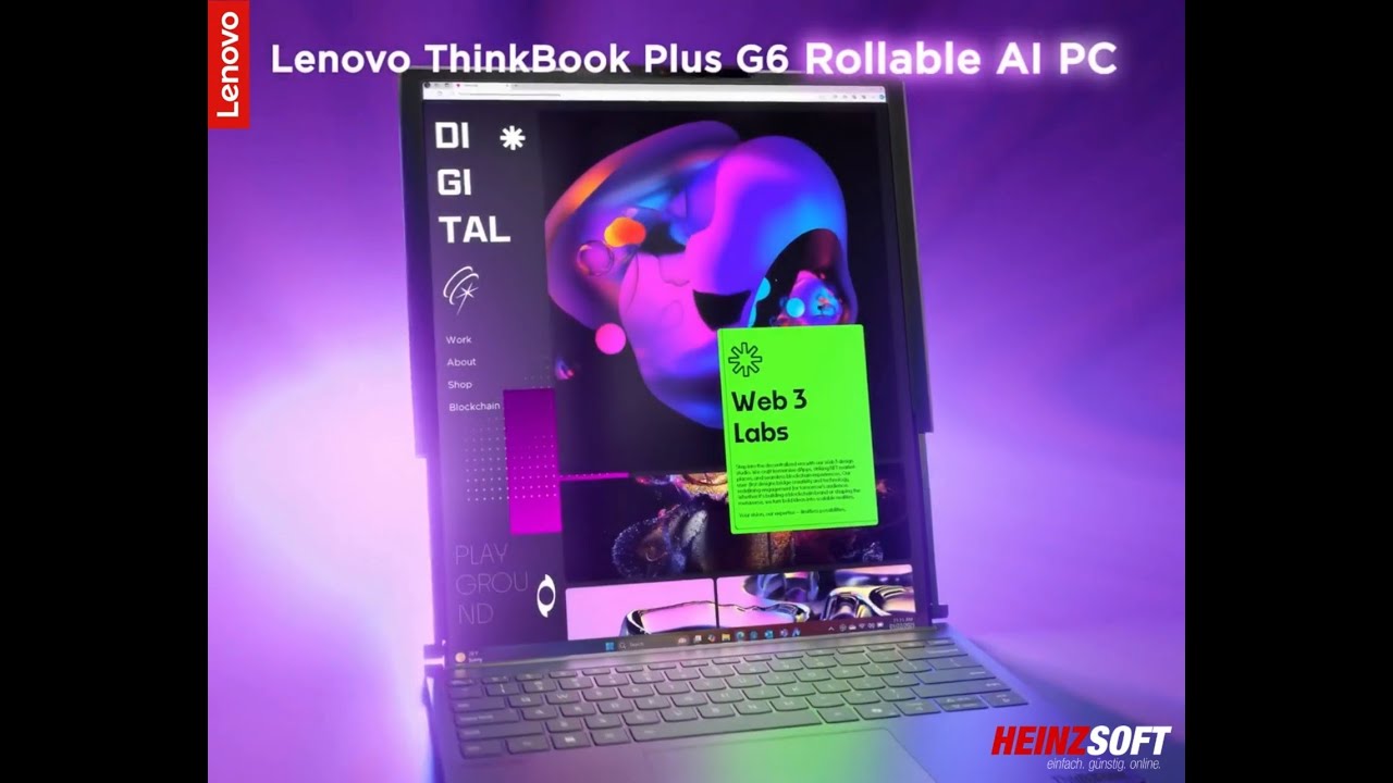 &bdquo;Das Laptop-Game hat sich gerade ver&auml;ndert &ndash; Lenovo ThinkBook Plus Gen 6 Rollable&ldquo;
